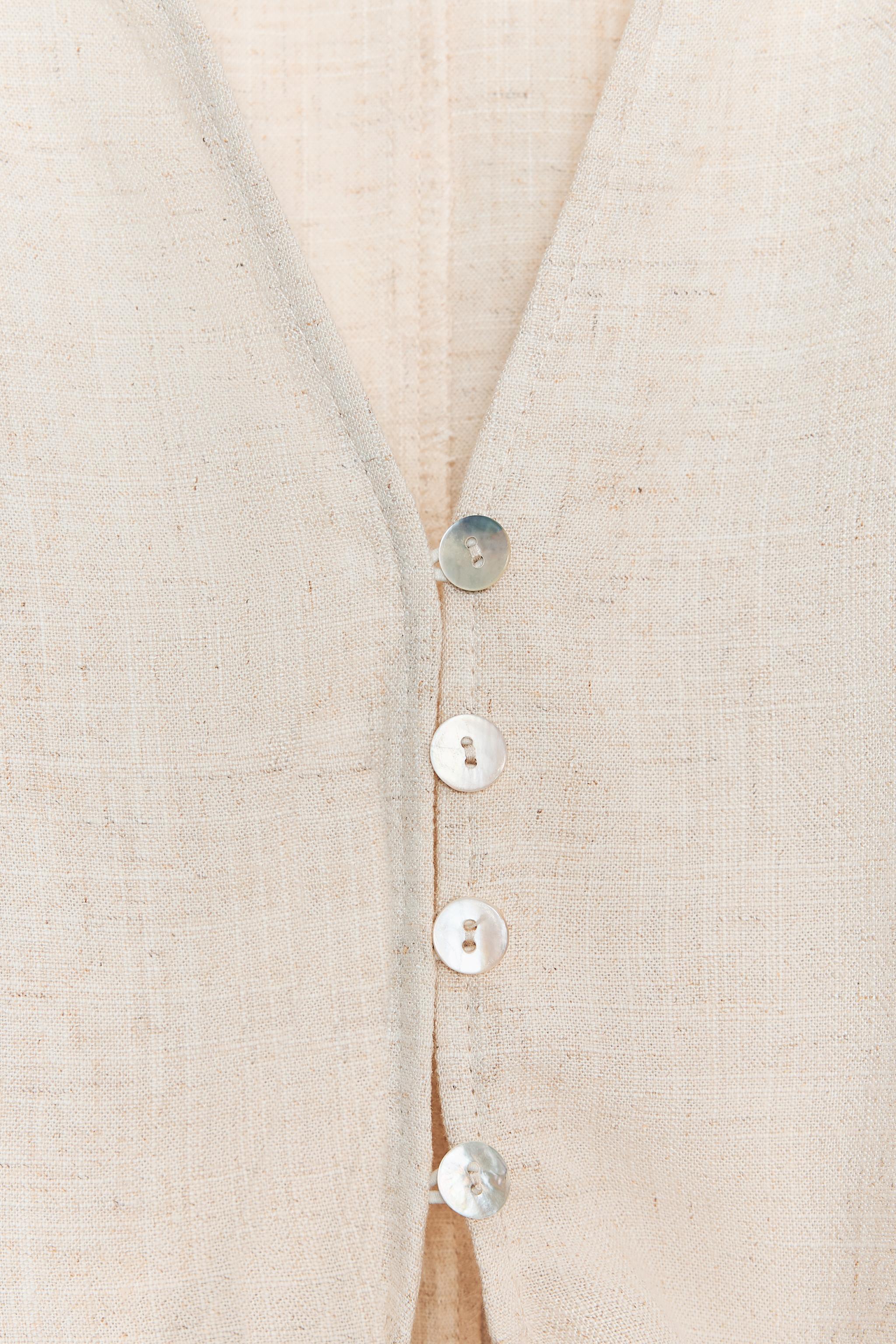 COMBINED CROCHET KNOT SHIRT